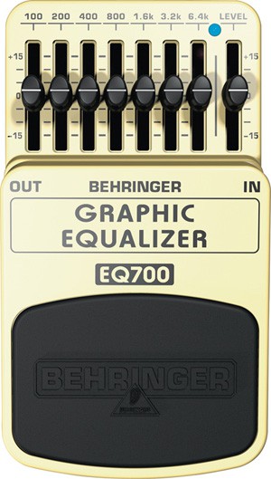 Behringer GRAPHIC EQUALIZER EQ700 - efekt gitarowy / klawiszowy Behringer EQ700 - efekt gitarowy / klawiszowy