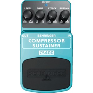 Behringer COMPRESSOR/SUSTAINER CS400 - efekt gitarowy