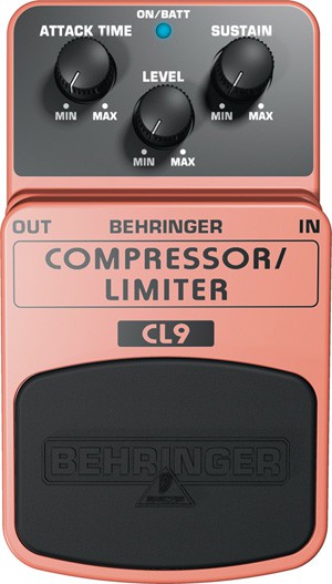 Behringer COMPRESSOR/LIMITER CL9 - efekt gitarowy Behringer COMPRESSOR/LIMITER CL9 - efekt gitarowy