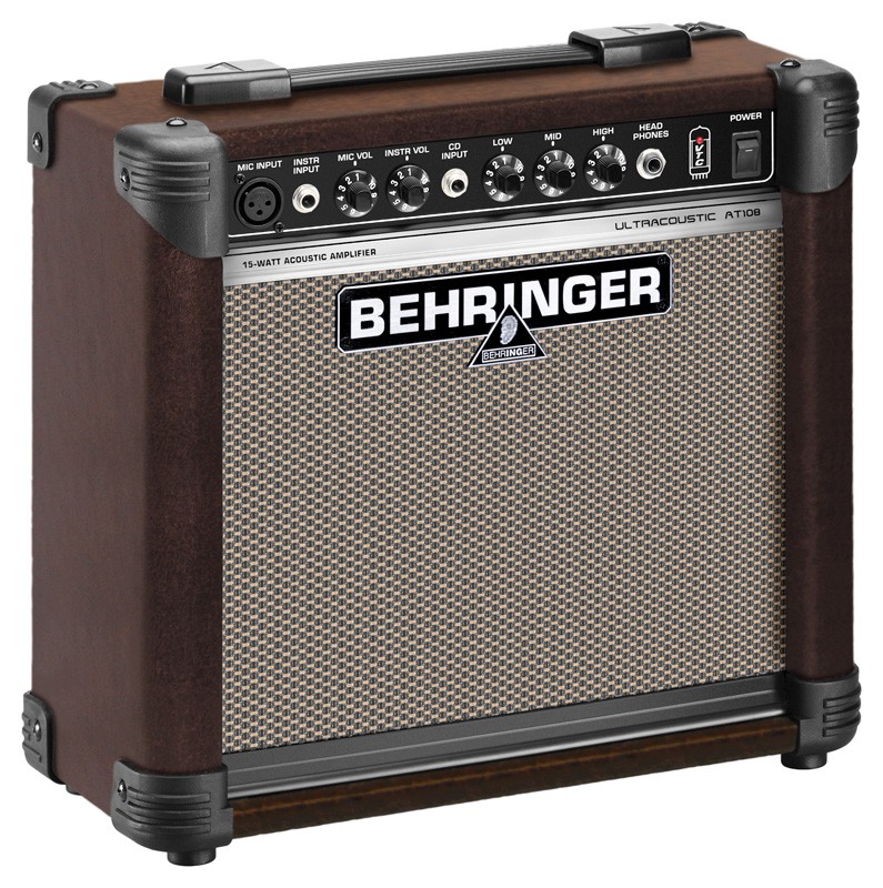 Behringer ULTRACOUSTIC AT108 - wzmacniacz akustyczny Behringer ULTRACOUSTIC AT108 - wzmacniacz akustyczny