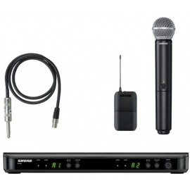 Shure BLX1288E/SM58 - system bezprzewodowy podwójny + statyw GRATIS