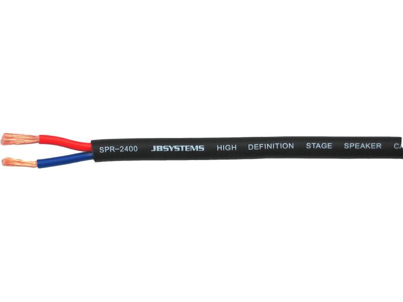 JB Systems SPR 2400 - kabel głośnikowy 2x4,00 mm (1m)