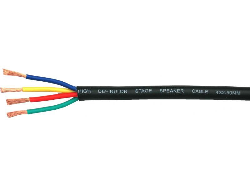 JB Systems SPR 4250 - kabel głośnikowy 4x2,50 mm (1m) JB Systems SPR 4250 - kabel głośnikowy 4x2,50 mm (1m)