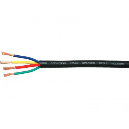 JB Systems SPR 4250 - kabel głośnikowy 4x2,50 mm (1m)