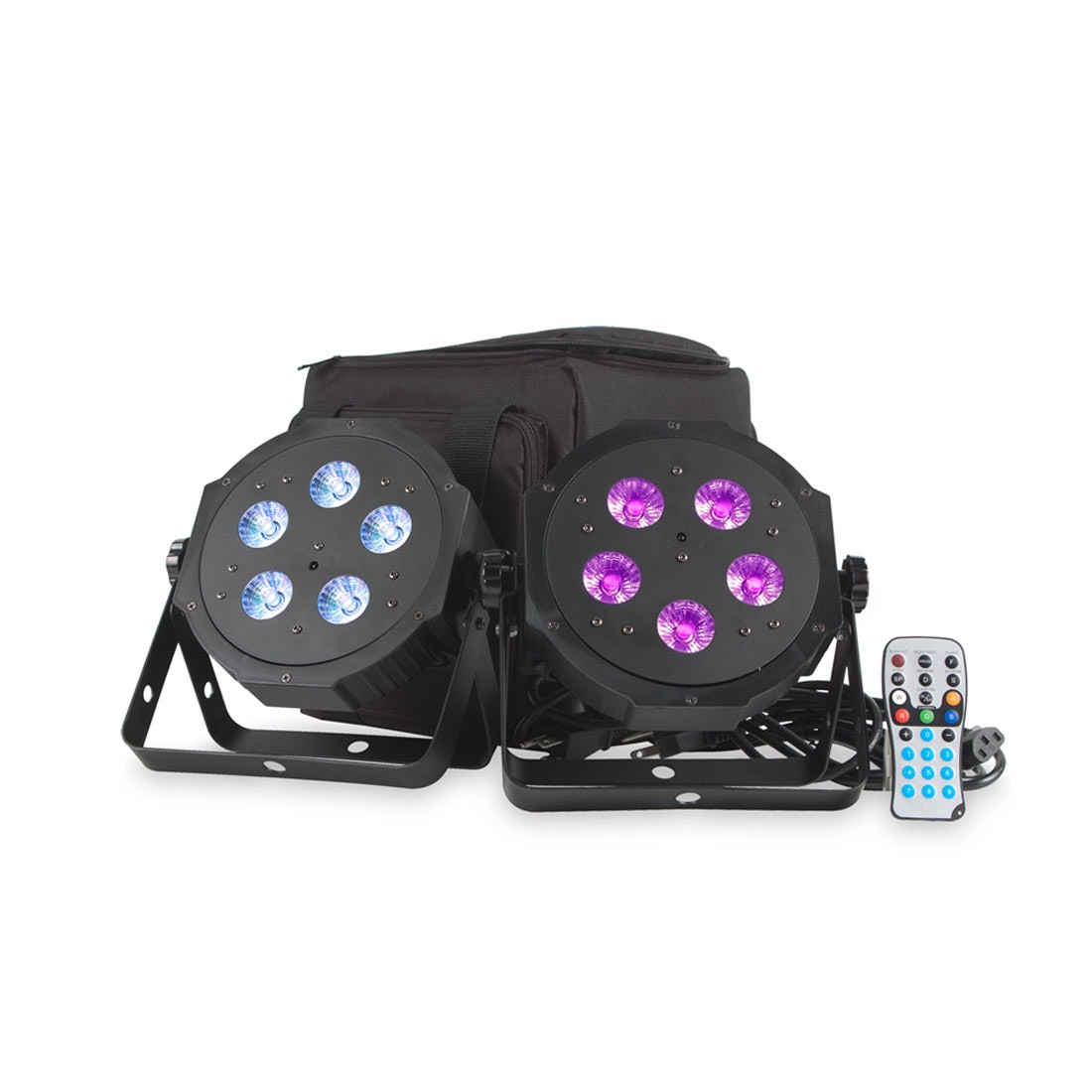 American DJ VPAR PAK - zestaw 2 reflektorów PAR LED ADJ VPAR PAK - zestaw 2 reflektorów PAR LED