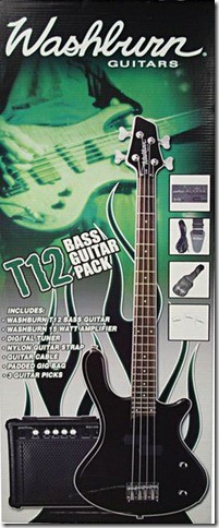 WASHBURN T 12 (B) Pack seria T - zestaw basowy