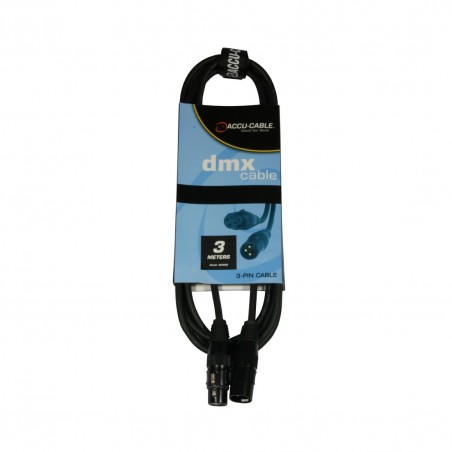 Accu-Cable AC-DMX3/3 - kabel oświetleniowy DMX (3m)