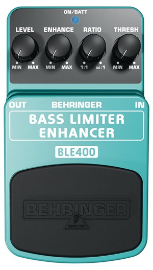 Behringer BASS LIMITER ENHANCER BLE400 - efekt basowy Behringer BASS LIMITER ENHANCER BLE400 - efekt basowy