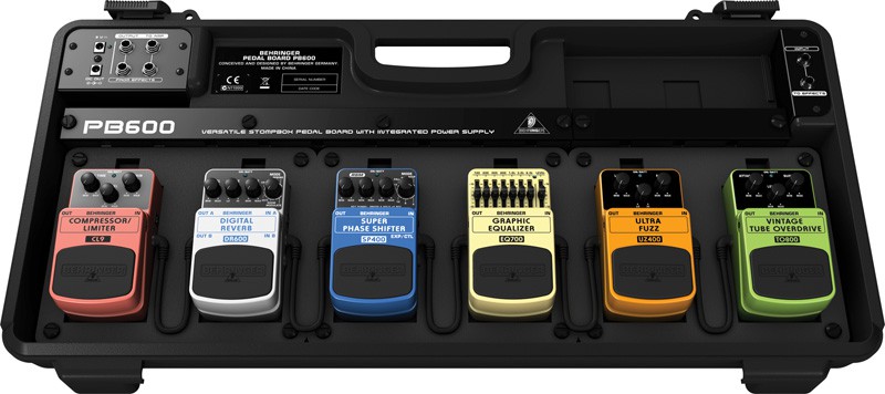 Behringer PEDAL BOARD PB600 - podłoga na efekty
