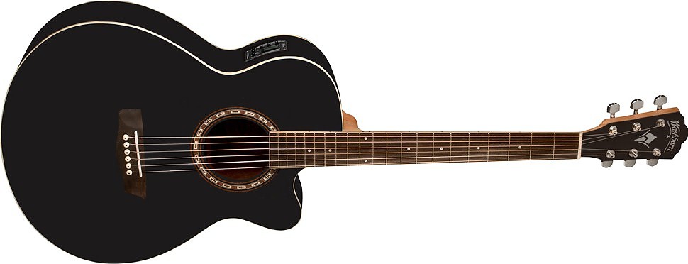 WASHBURN WMJ 7 SCE (BM) seria WMJ - gitara elektro-akustyczna WASHBURN WMJ 7 SCE (BM) seria WMJ - gitara elektro-akustyczna