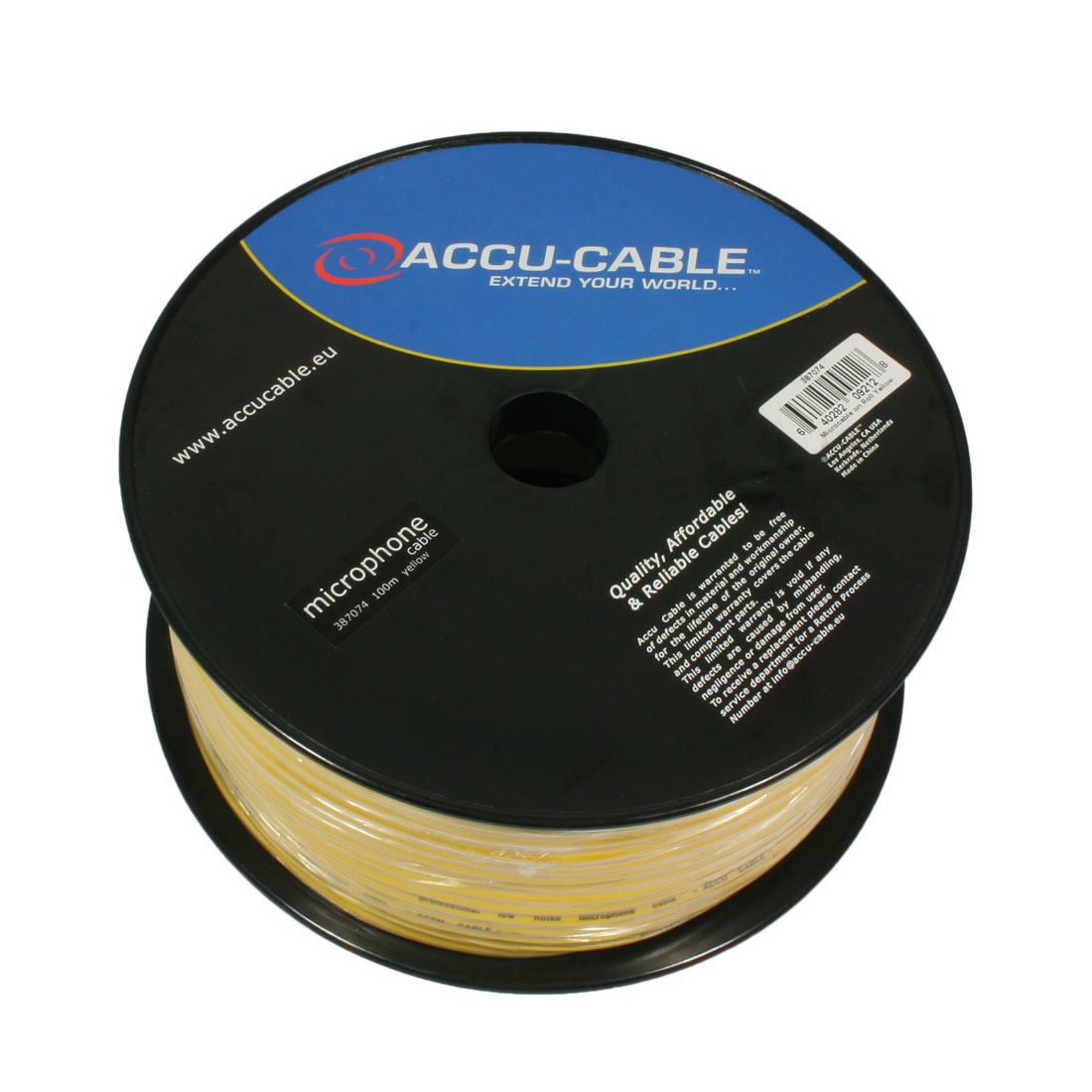 Accu-Cable AC-MC/100R-Y - kabel mikrofonowy (1m) Accu-Cable AC-MC/100R-Y - kabel mikrofonowy (1m)