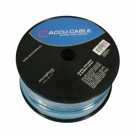 Accu-Cable AC-MC/100R-BL - kabel mikrofonowy (1m)