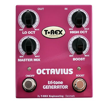 T-REX OCTAVIUS - efekt gitarowy T-REX OCTAVIUS - efekt gitarowy