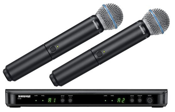 Shure BLX288E/BETA58 - system bezprzewodowy doręczny Shure BLX288E/B58 - system bezprzewodowy doręczny