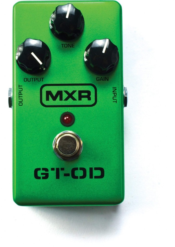 MXR GT-OD DUNLOP CSP-021 - efekt do gitary elektrycznej MXR GT-OD DUNLOP CSP-021 - efekt do gitary elektrycznej