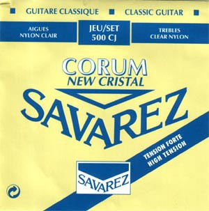 SAVAREZ SA 500 CJ seria CORUM i ALLIANCE - struny do gitary klasycznej SAVAREZ SA 500 CJ seria CORUM i ALLIANCE - struny do gitary klasycznej