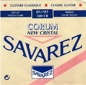 SAVAREZ SA 500 CR seria CORUM i ALLIANCE - struny do gitary klasycznej SAVAREZ SA 500 CR seria CORUM i ALLIANCE - struny do gitary klasycznej