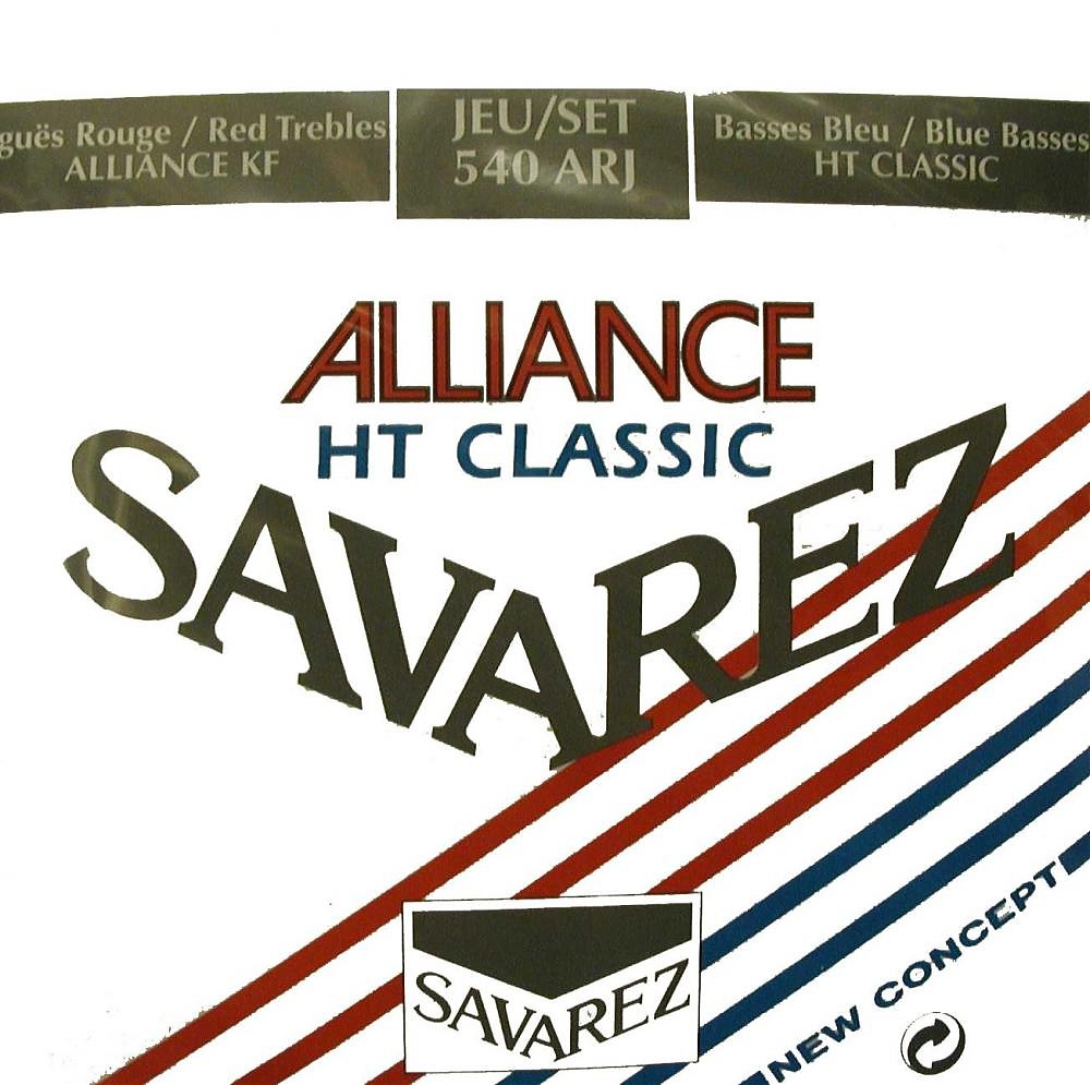 SAVAREZ SA 540 ARJ seria CORUM i ALLIANCE - struny do gitary klasycznej SAVAREZ SA 540 ARJ seria CORUM i ALLIANCE - struny do gitary klasycznej