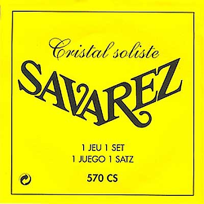 SAVAREZ SA 570 CS seria CRISTAL and SOLISTE - struny do gitary klasycznej SAVAREZ SA 570 CS seria CRISTAL and SOLISTE - struny do gitary klasycznej
