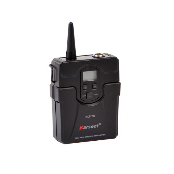 Karsect KLT-7U Bodypack tr - transmiter zestawu nagłownego Karsect KLT-7U Bodypack tr - transmiter zestawu nagłownego