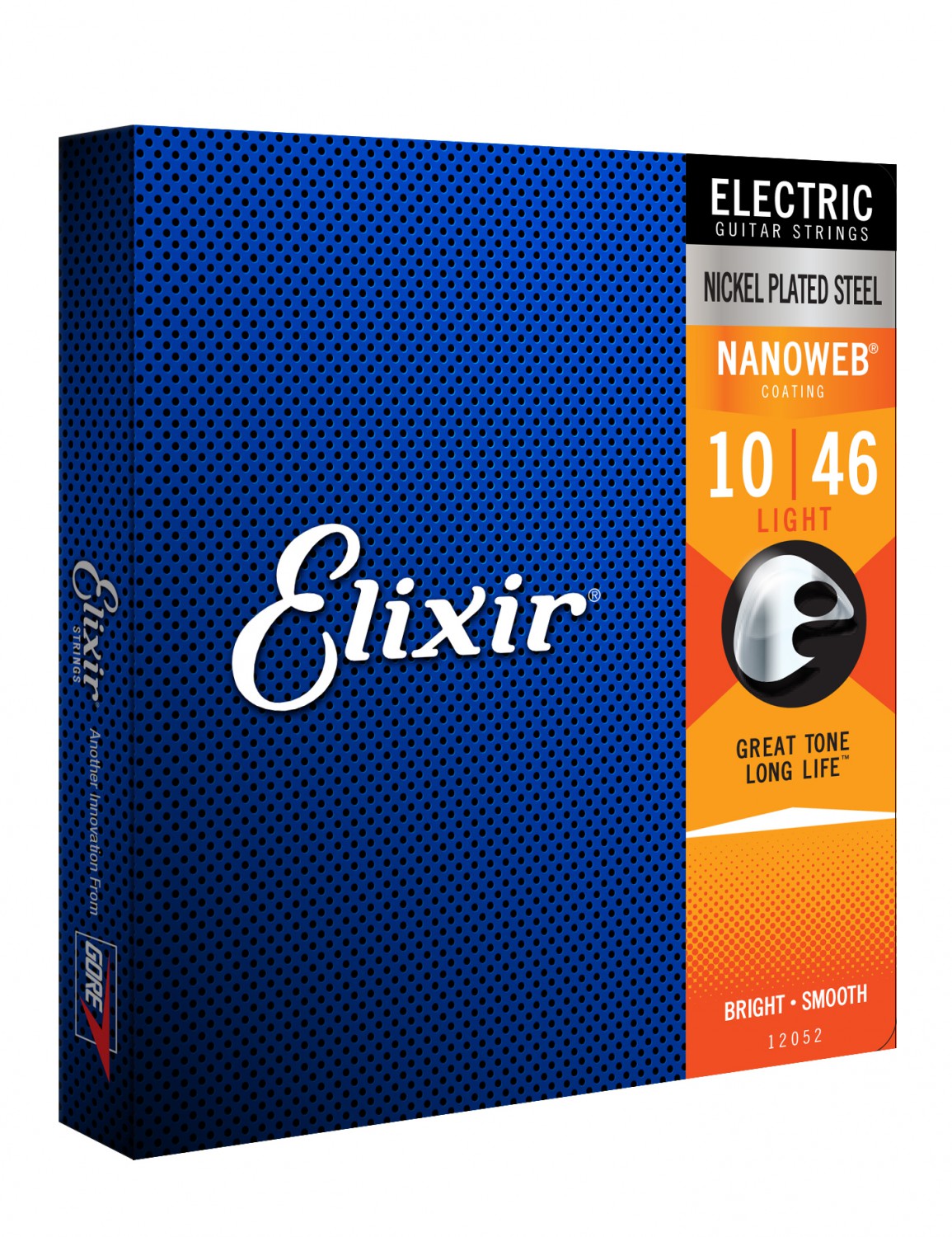 Elixir 12052 - struny do gitary elektrycznej NanoWeb 10-46 Elixir 12052 - struny do gitary elektrycznej NanoWeb 10-46