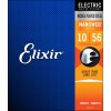 Elixir 12057 - struny do gitary elektrycznej NanoWeb 10-56 (7 string)