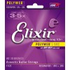 Elixir 11125 - struny do gitary akustycznej PolyWeb Resonator 16-56