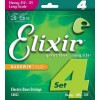 Elixir 14102 - struny do gitary basowej 4 strunowej NanoWeb 50-105