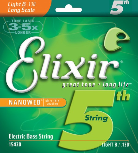 Elixir 15430 - struna pojedyncza do gitary basowej NanoWeb 130L Elixir 15430 - struna pojedyncza do gitary basowej NanoWeb 130L