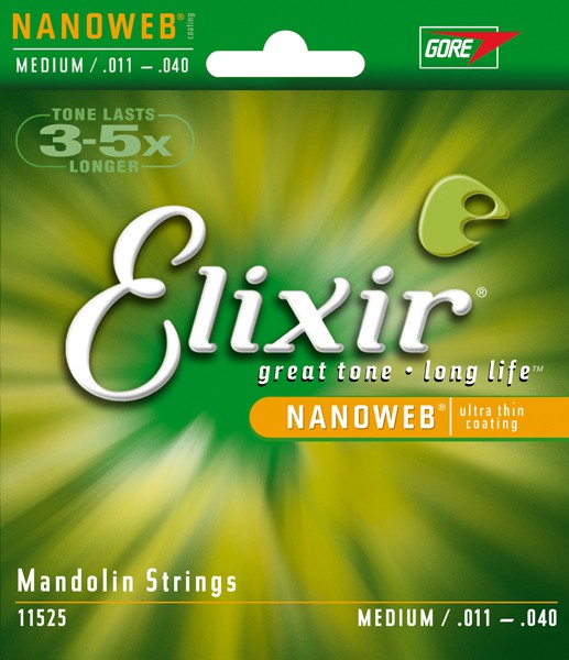 Elixir 11525 - struny do mandoliny 11-40 Elixir 11525 - struny do mandoliny 11-40