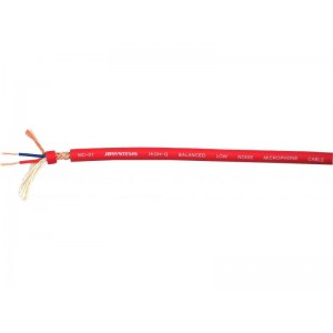 JB Systems MC-01 Red - kabel mikrofonowy