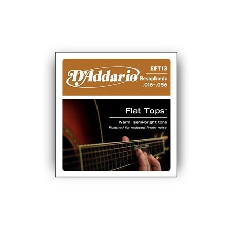 D'ADDARIO EFT13 - struny do gitary akustycznej