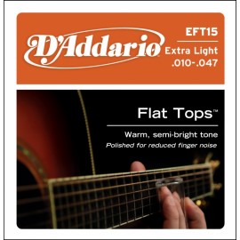 D'ADDARIO EFT15 - struny do gitary akustycznej