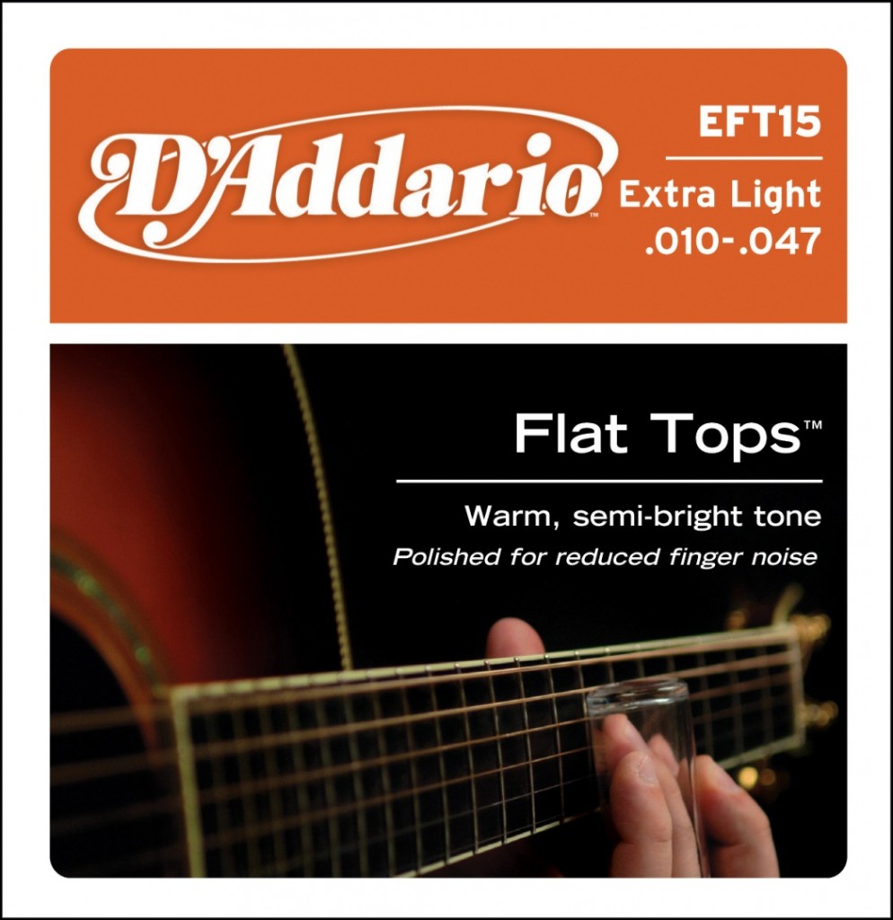 D'ADDARIO EFT15 - struny do gitary akustycznej