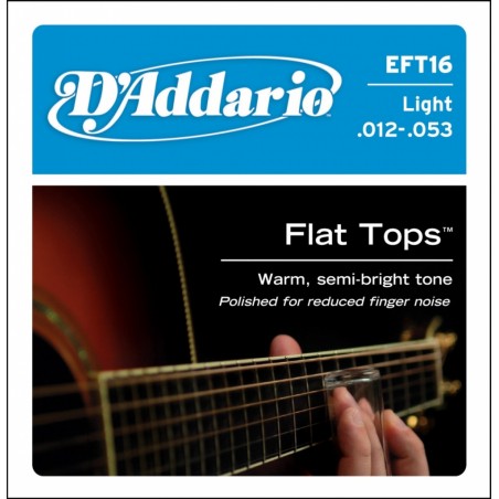 D'ADDARIO EFT16 - struny do gitary akustycznej