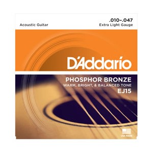 D'ADDARIO EJ15 - struny do gitary akustycznej