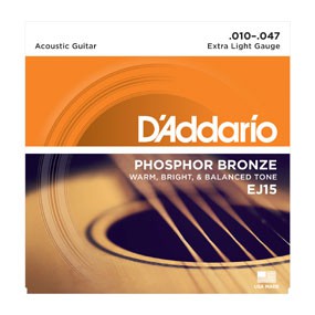 D'ADDARIO EJ15 - struny do gitary akustycznej