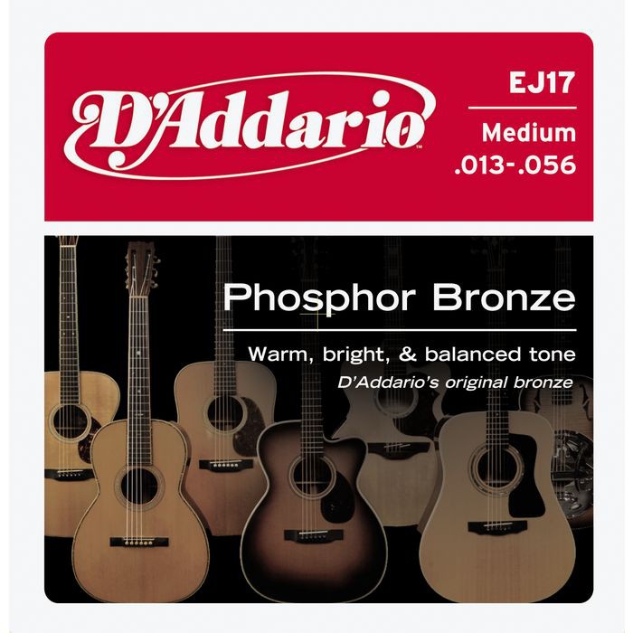 D'ADDARIO EJ17 - struny do gitary akustycznej D'ADDARIO EJ17 - struny do gitary akustycznej