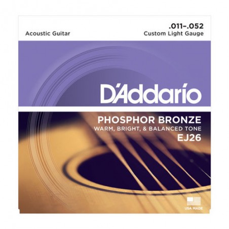 D'ADDARIO EJ26 - struny do gitary akustycznej