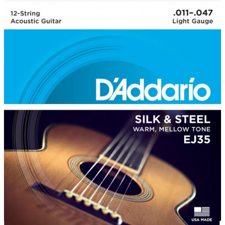 D'ADDARIO EJ35 - struny do gitary akustycznej