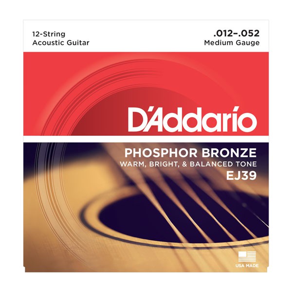 D'ADDARIO EJ39 - struny do gitary akustycznej