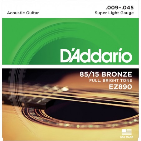 D'ADDARIO EZ890 - struny do gitary akustycznej