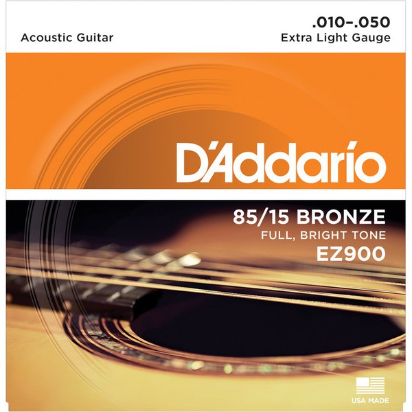 D'ADDARIO EZ900 - struny do gitary akustycznej D'ADDARIO EZ900 - struny do gitary akustycznej