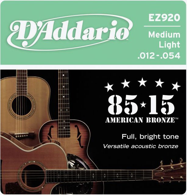 D'ADDARIO EZ920 - struny do gitary akustycznej D'ADDARIO EZ920 - struny do gitary akustycznej