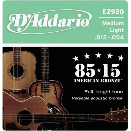 D'ADDARIO EZ920 - struny do gitary akustycznej