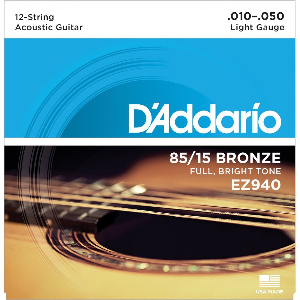D'ADDARIO EZ940 - struny do gitary akustycznej D'ADDARIO EZ940 - struny do gitary akustycznej
