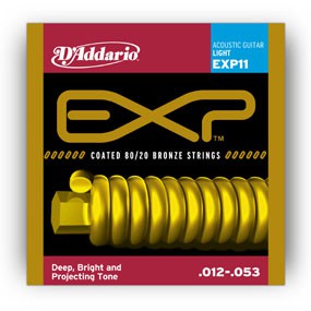 D'ADDARIO EXP11 - struny do gitary akustycznej D'ADDARIO EXP11 - struny do gitary akustycznej