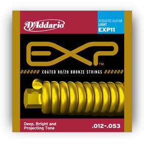 D'ADDARIO EXP11 - struny do gitary akustycznej