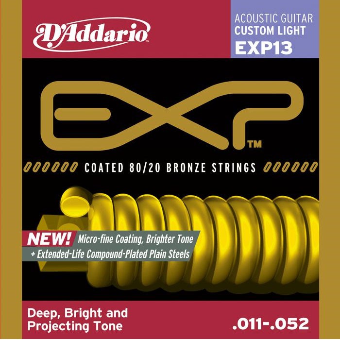 D'ADDARIO EXP13 - struny do gitary akustycznej