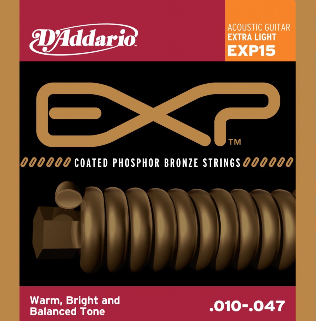 D'ADDARIO EXP15 - struny do gitary akustycznej